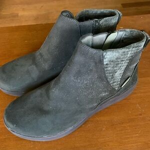 Dark khaki green Ankle Boots with Side Zipper